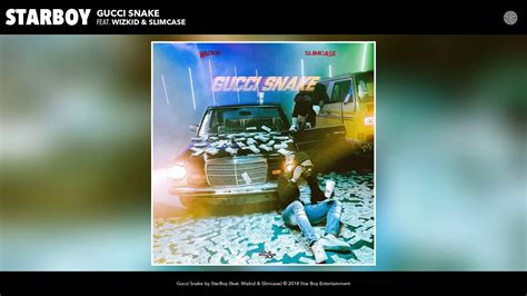 gucci snake ft slimcase audio|Gucci snake lyrics starboy.